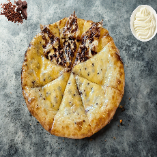 チョコクリームチーズナン