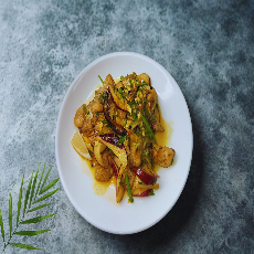 チキンチョイラ (ネパールスタイル)