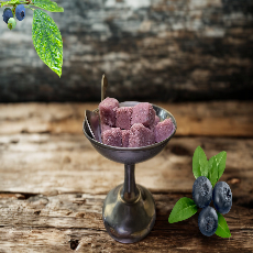 ブルーベリーシャベット